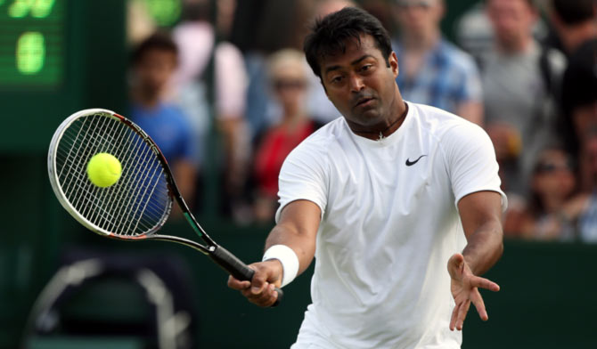 Leander Paes loses in 1st round of men's doubles at Australian Open